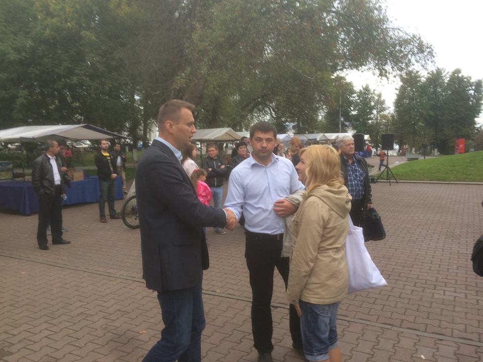А. Навальный в Костроме