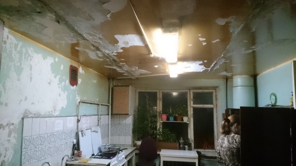 Кухня дома по ул. Введенского, д. 15, корп. 3