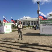 Ф. Ходьков агитирует жителей Галича
