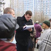 Встреча Константина Янкаускаса с жителями Зюзина