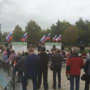 Встреча с А. Навальным и В. Андрейченко в Волгореченске