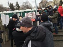 Траурное шествие памяти Бориса Немцова. Подготовка