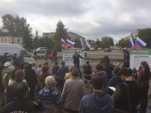 Выступление А. Навального на встрече в Буе