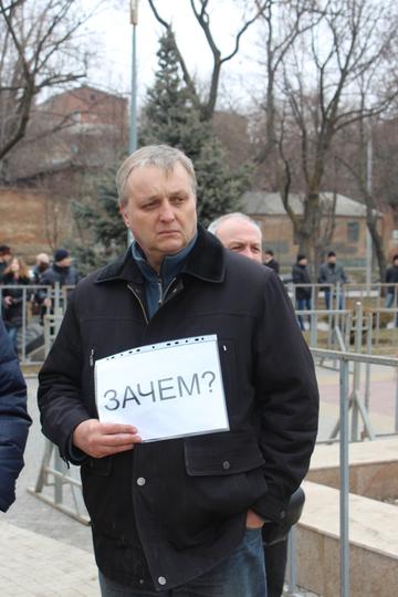 Борис Батый на митинге памяти Бориса Немцова